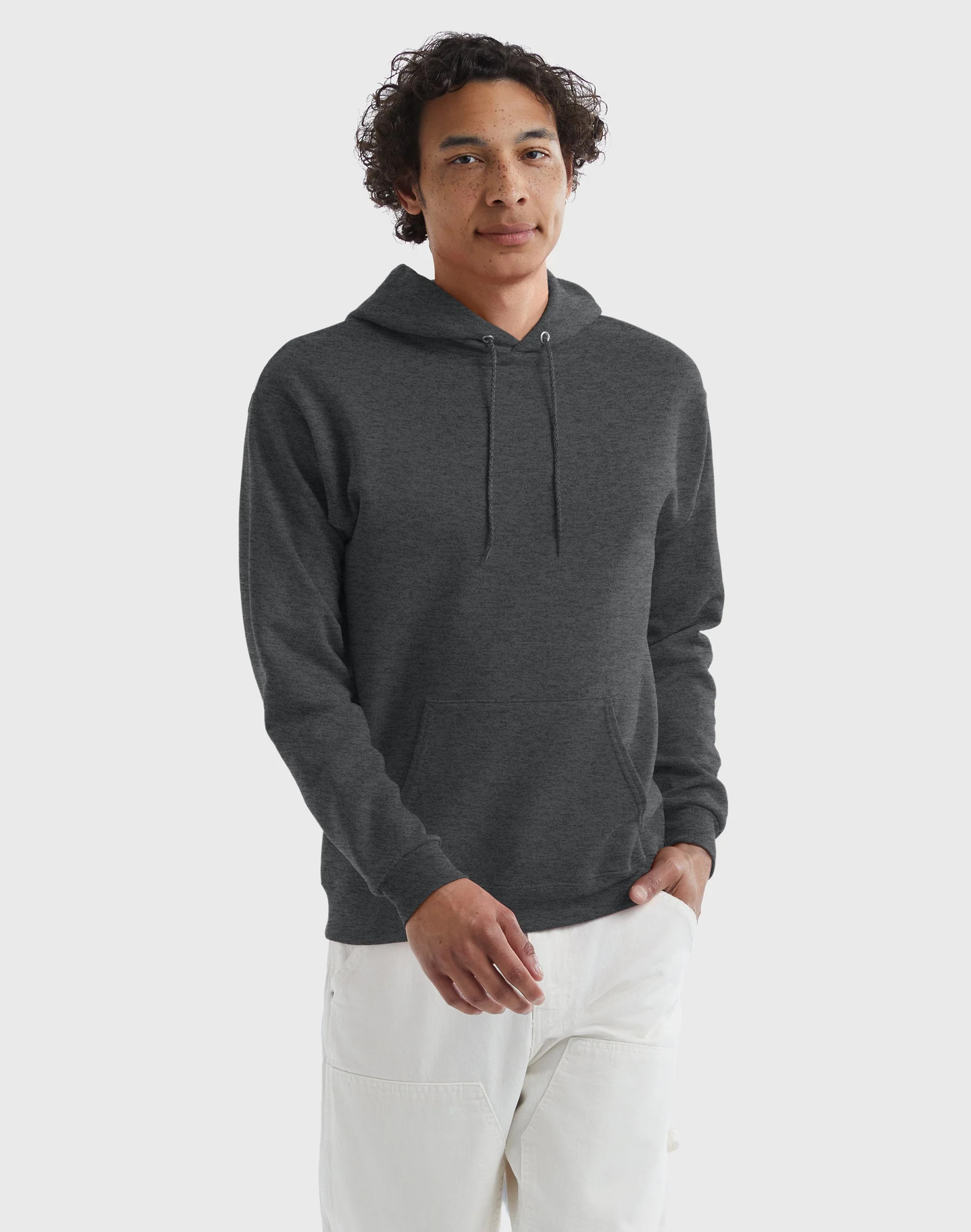 Hanes Men's & Big Men's EcoSmart Fleece Hoodie Sweatshirt, Sizes S-5XL | Walmart (US)