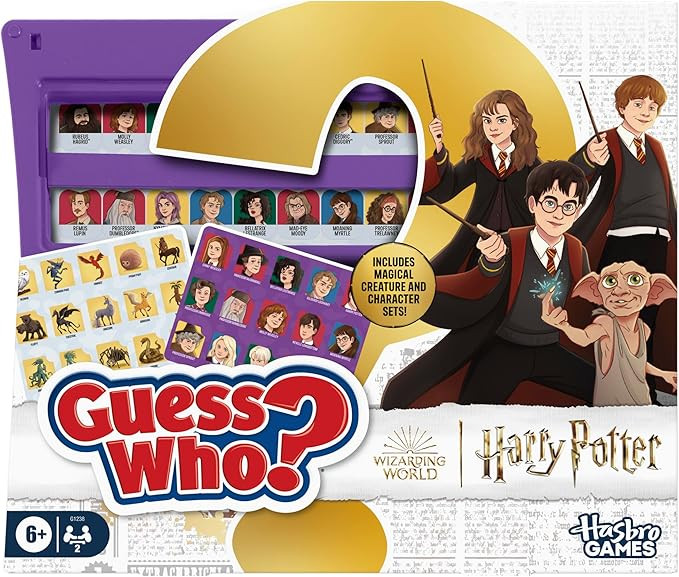 Guess Who? HARRY POTTER Edition Board Game | Ages 6 and Up | 2 Players | Fun Games for Kids and P... | Amazon (US)