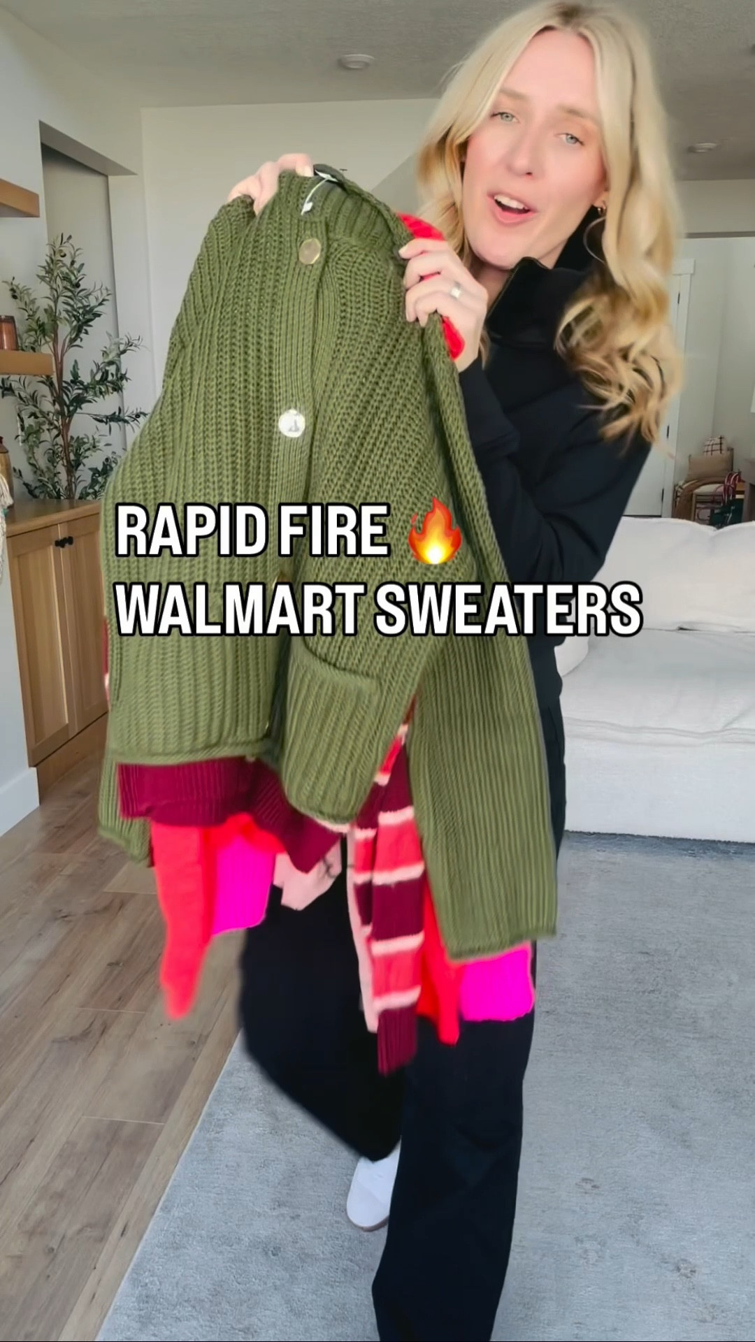 RapidFire Walmart sweaters you’ll want in every color 🔥 Cozy knits, fun textures, perfect layering pieces, and all under budget. Sharing fit notes, colors I grabbed, and easy outfit ideas for busy mom days.
#WalmartSweaters #LTKFindsUnder50 #AffordableStyle #FrugalRetailTherapy #WinterOutfits #LTKSeasonal #WalmartFinds #CozyStyle #LTKFaves #LookForLessFashion

#LTKCyberWeek #LTKHoliday