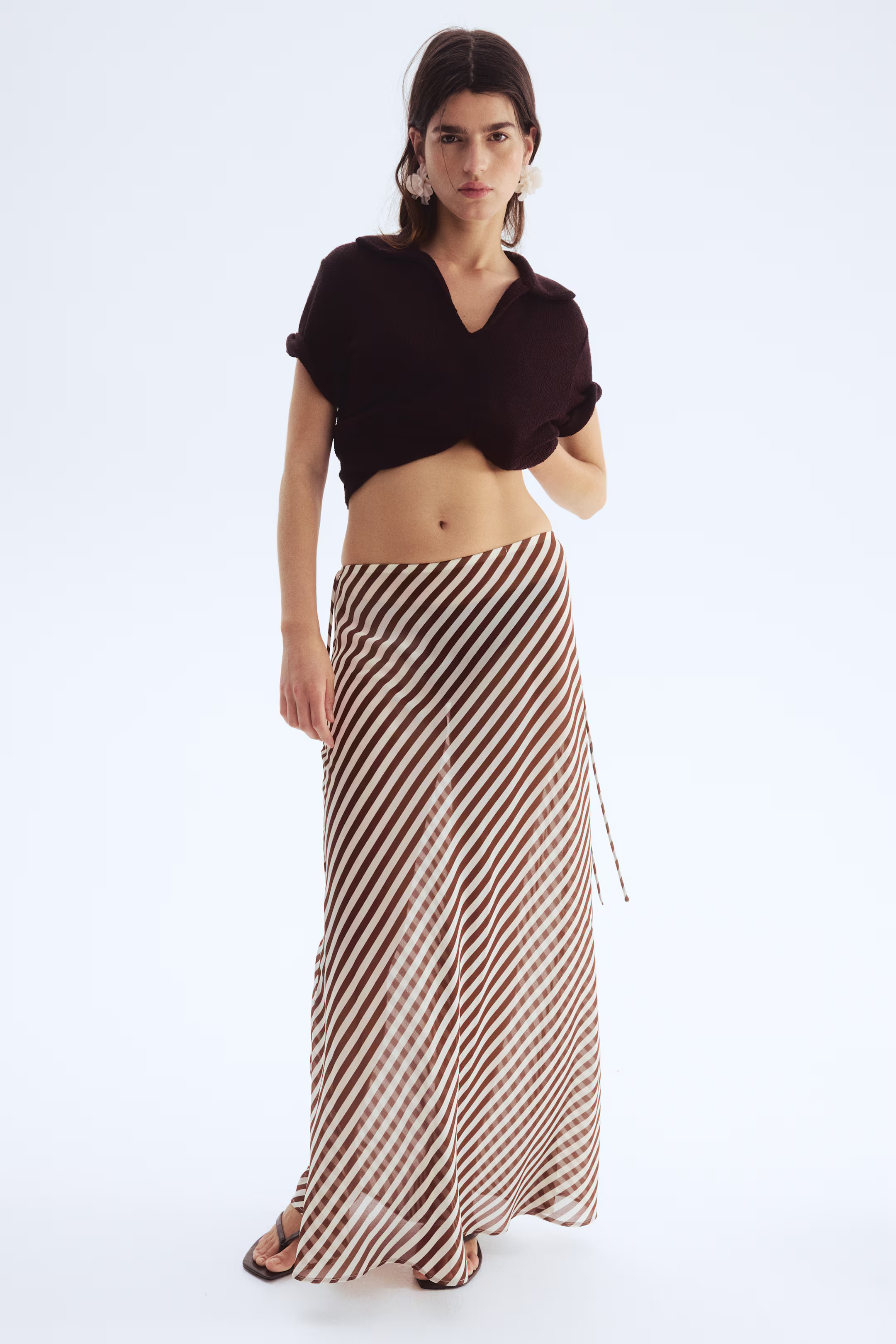 Chiffon maxi skirt | H&M (UK, MY, IN, SG, PH, TW, HK)