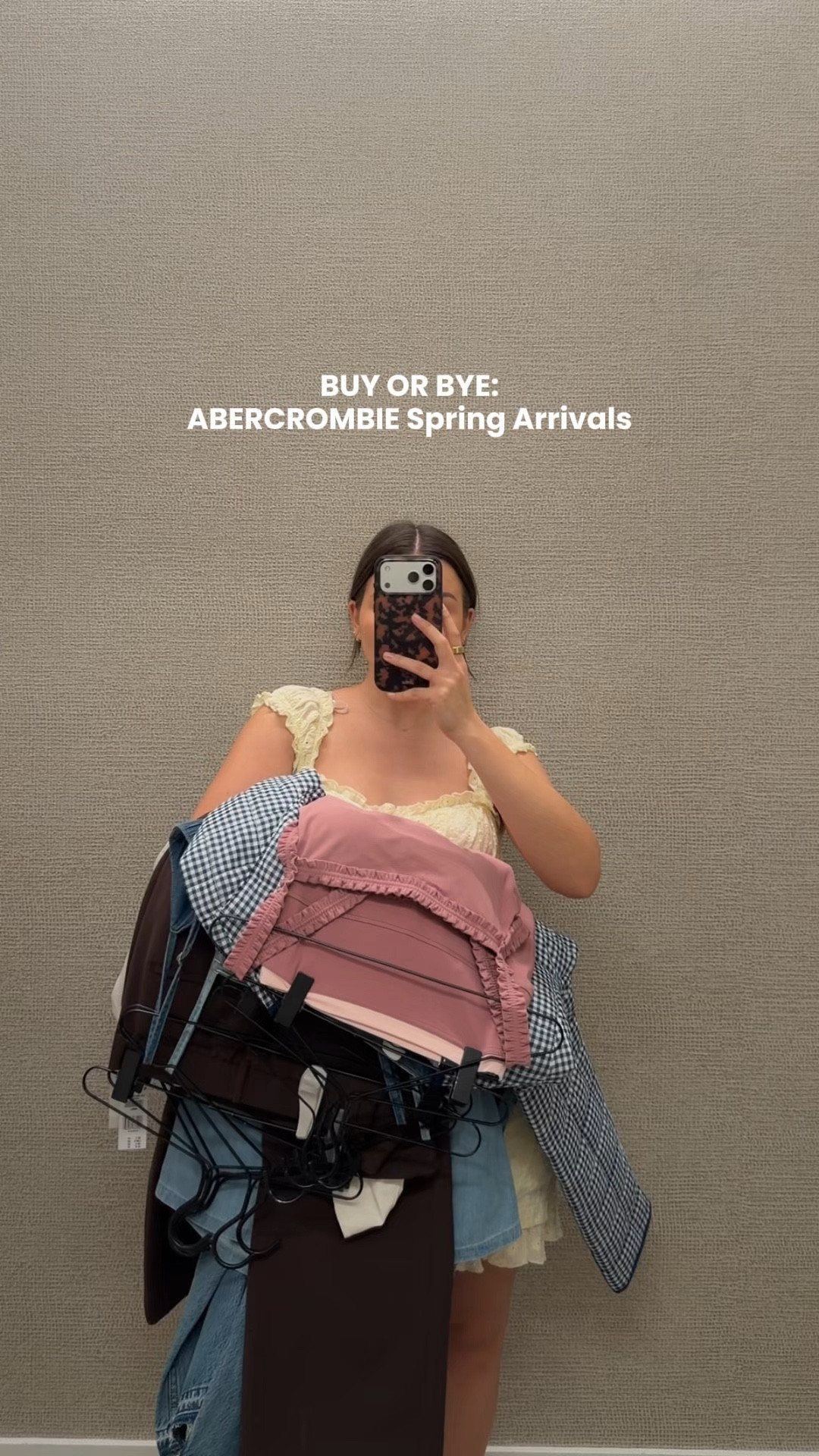BUY OR BYE: Abercrombie spring arrivals 🌷 

I’d recommend sizing down one on the linen pants (I’m wearing a XS Regular) and brown skirt, and dark denim dress. Everything else fit TTS (i either am wearing a size Small or 25).



#LTKSpringSale #LTKvlog #LTKootd