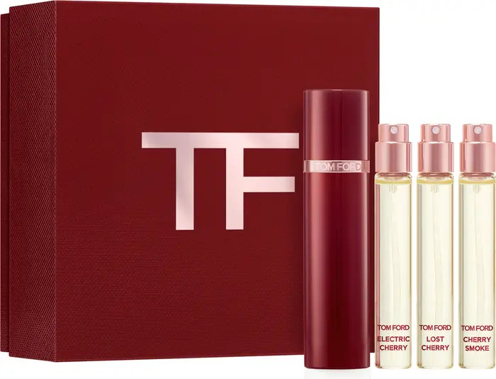 TOM FORD Private Blend Cherries Fragrance Travel Set & Atomizer $238 Value | Nordstrom | Nordstrom