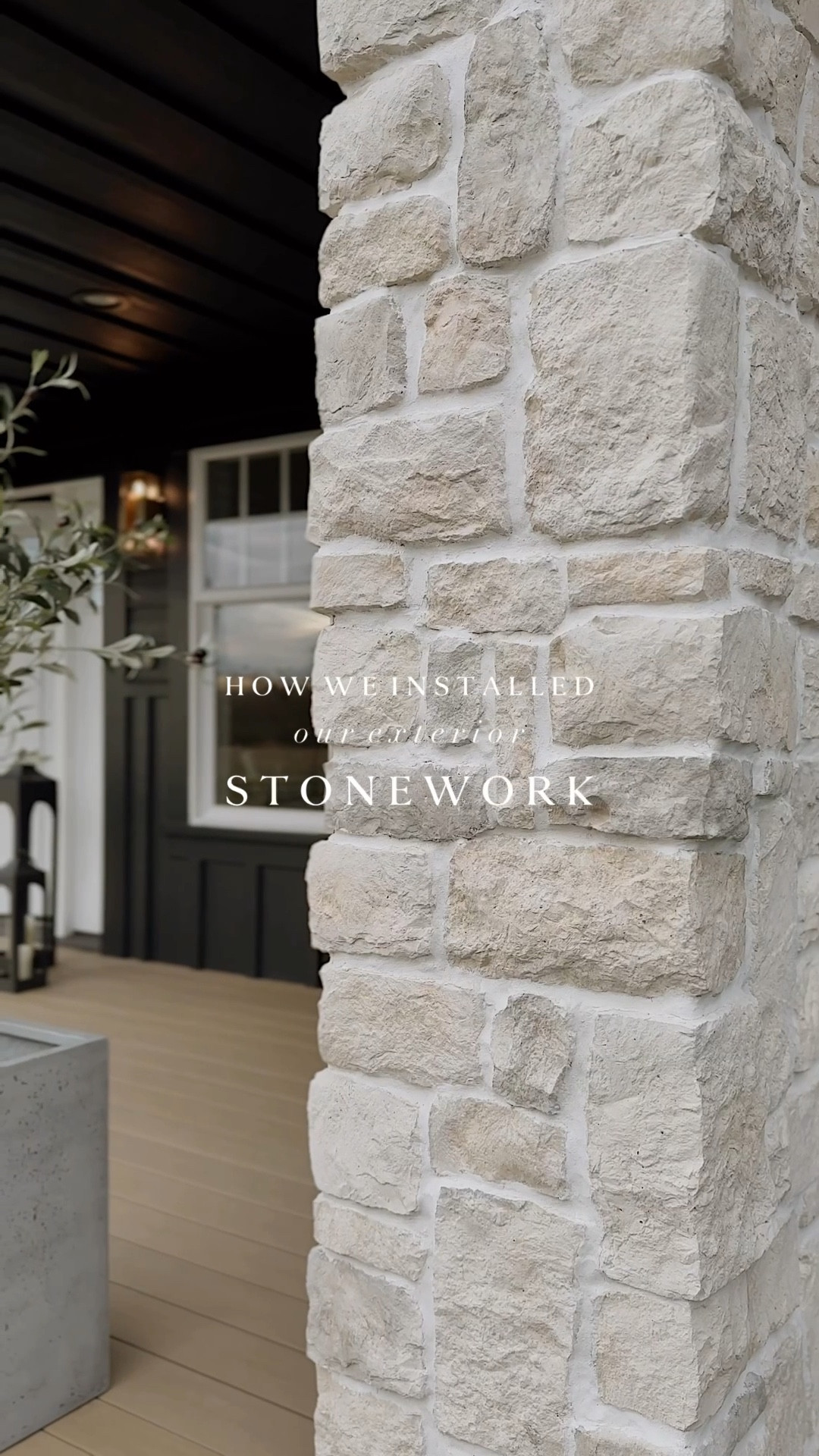 How we installed our Exterior Stonework 🤍 Eldorado Stone RoughCut in the color- Casa Blanca


#LTKHome #LTKstorytime