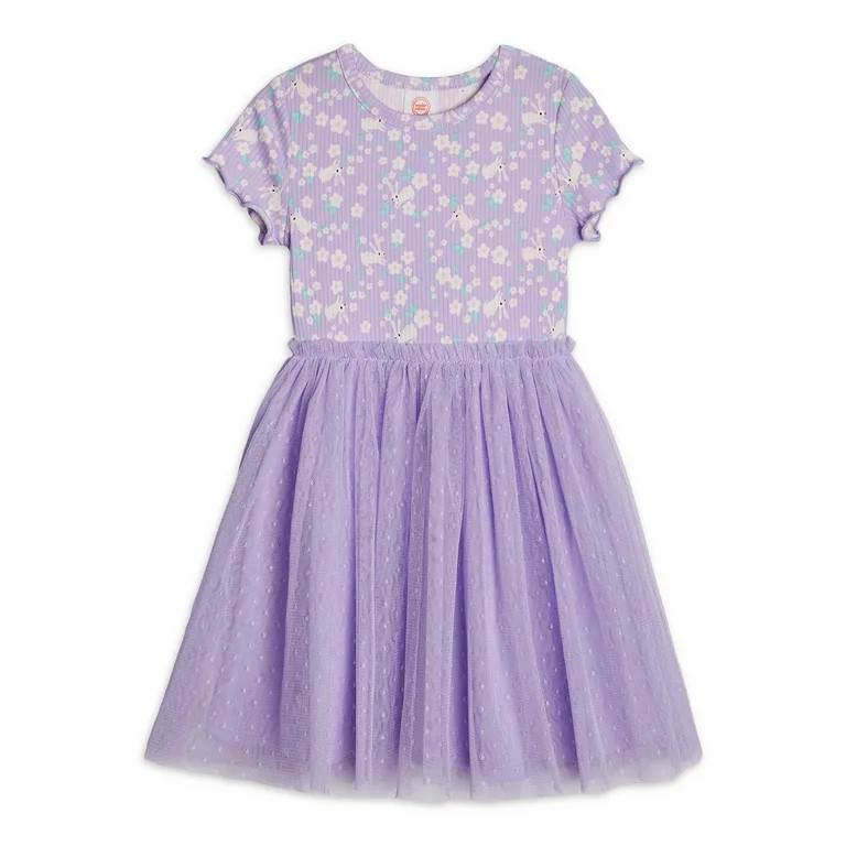 Wonder Nation Toddler Girl Easter Tutu Dress, Sizes 2T-5T | Walmart (US)