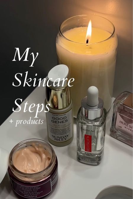 My skincare steps & products