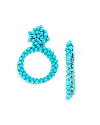 Beaded Hoop Drop Earrings - Exclusive | Bloomingdale's (US)
