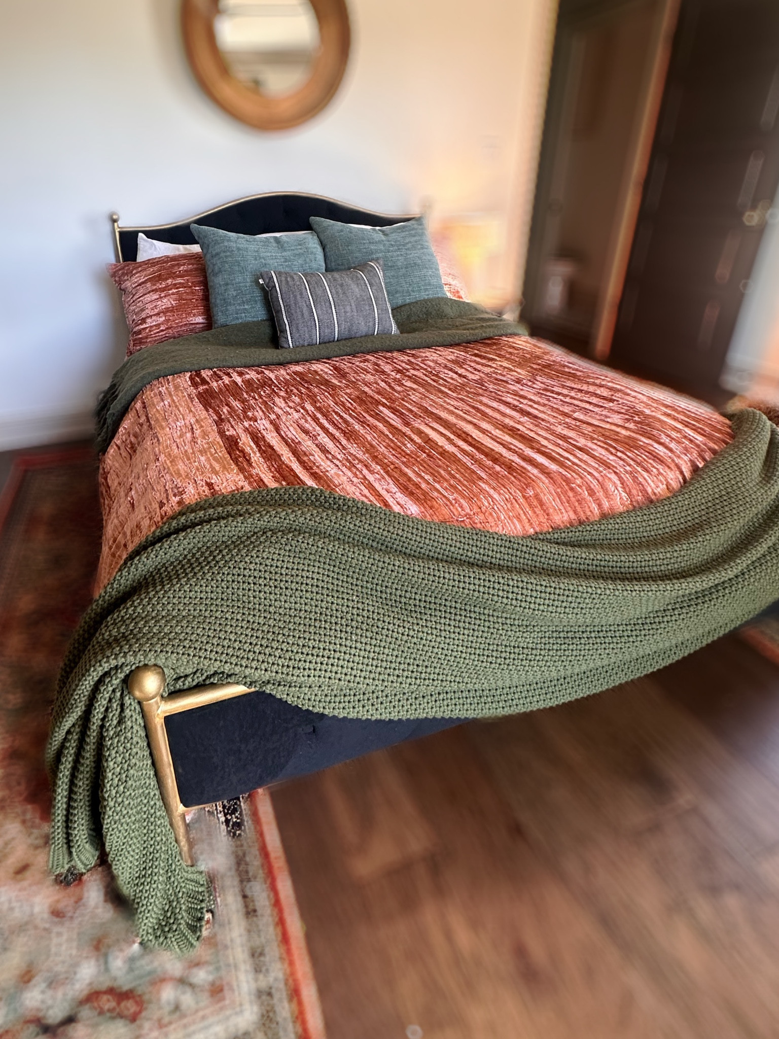Affordable bed and bedding from Amazon! 

#LTKhome #LTKsalealert