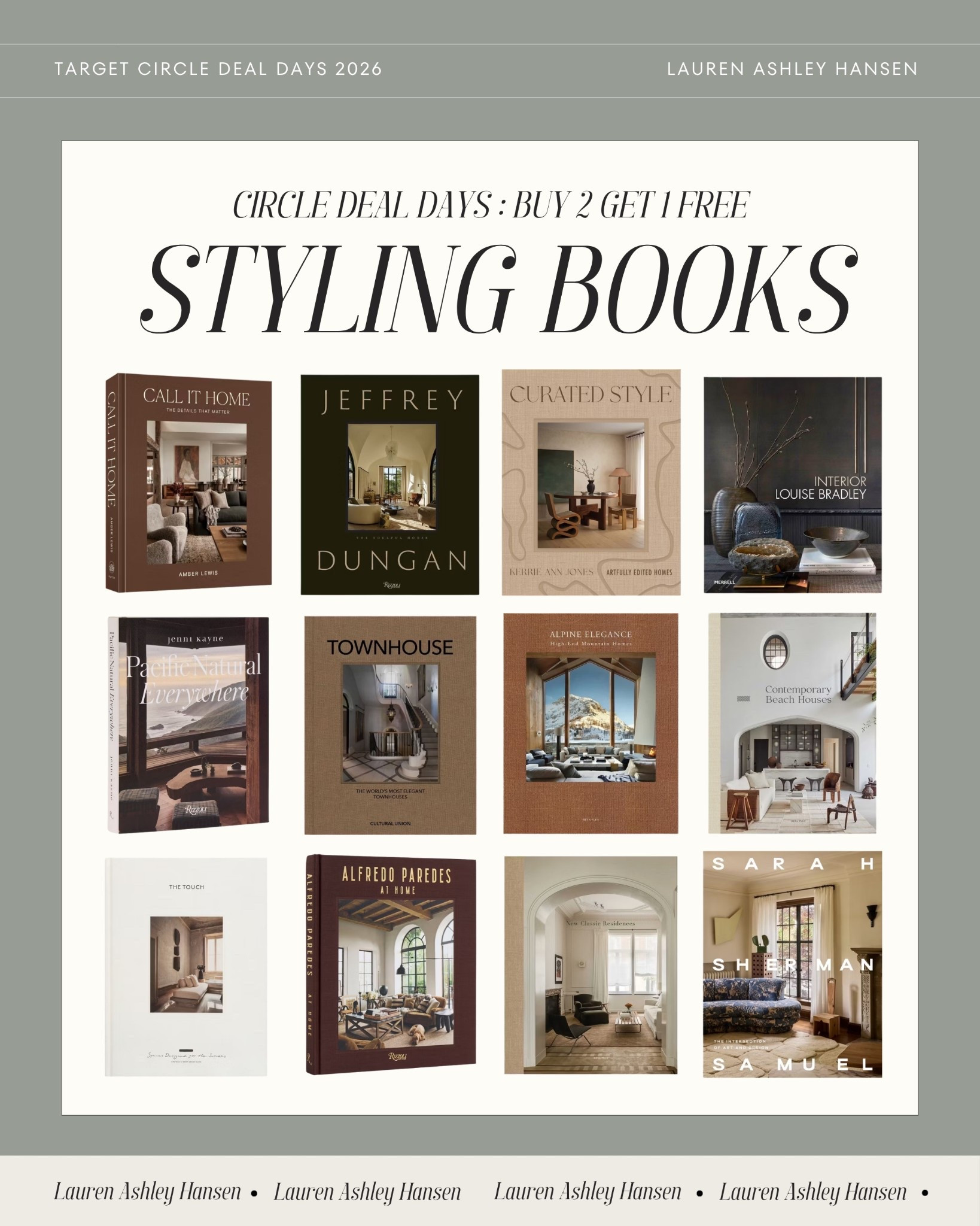 How gorgeous are these coffee table books! I love the warm, modern organic feel of these books. Perfect for stacking, styling, and layering. Buy 2 get 1 free right now during Target Circle Days! 

#LTKHome #LTKSaleAlert