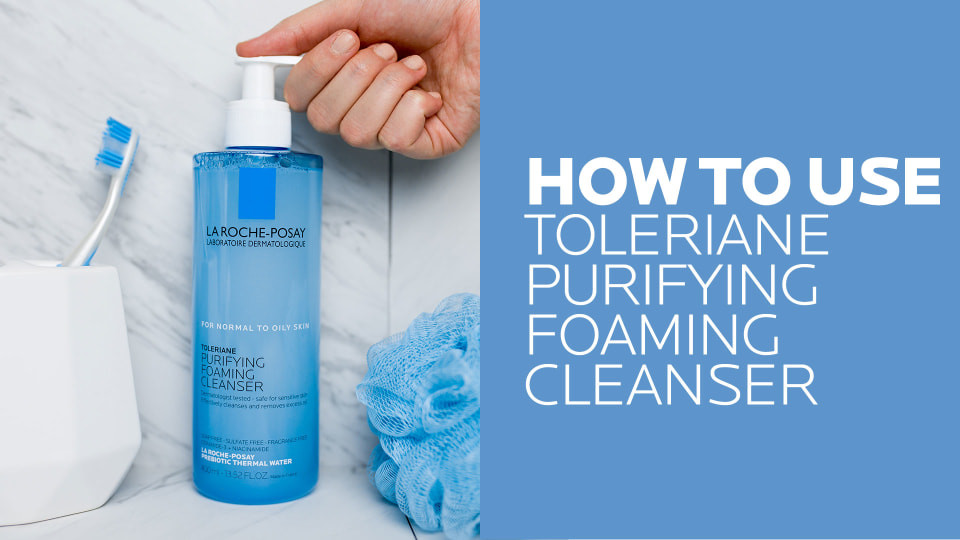 La Roche-Posay Toleriane Purifying Foaming Facial Cleanser, 13.52 fl oz | Walmart (US)