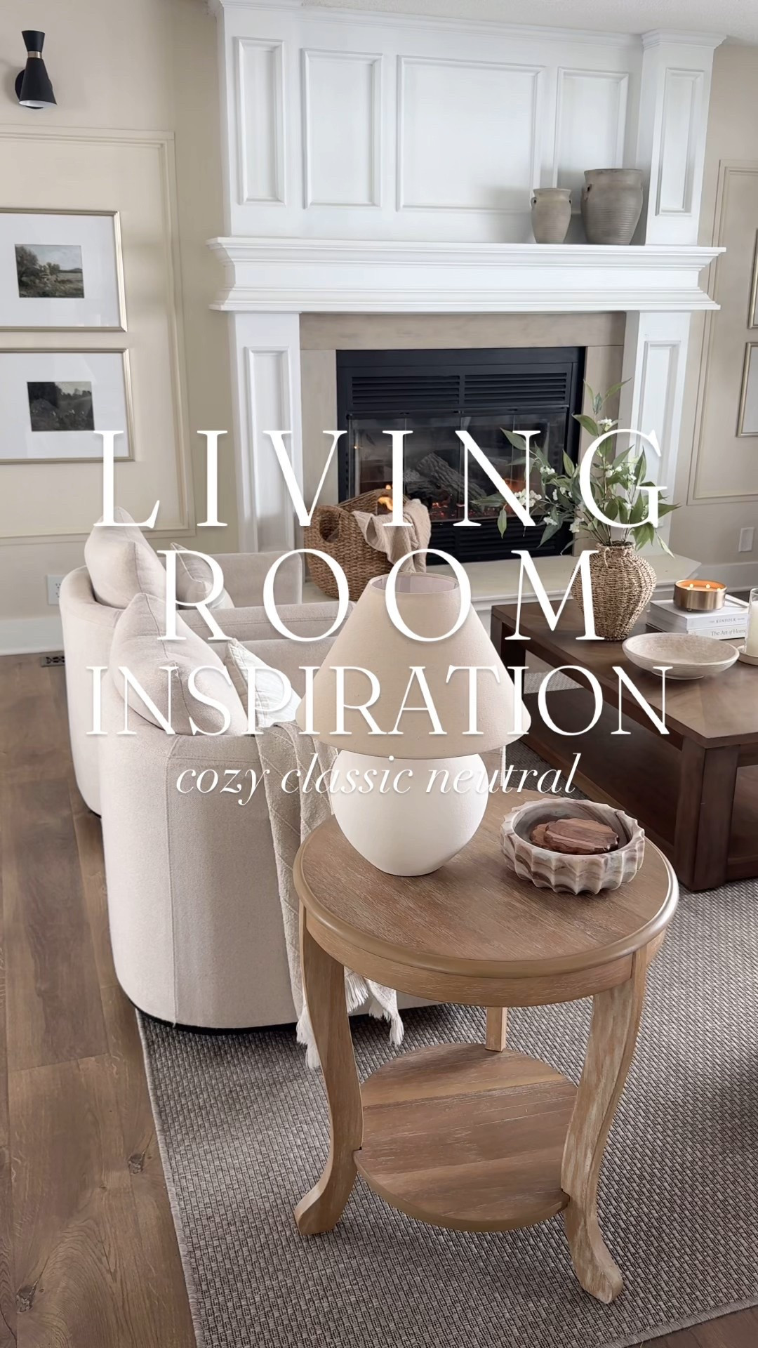 Classic neutral living room inspiration, sofa, couch, accent chair, swivel chair, area rug, neutral rug, home decor 

#LTKHome #LTKSaleAlert