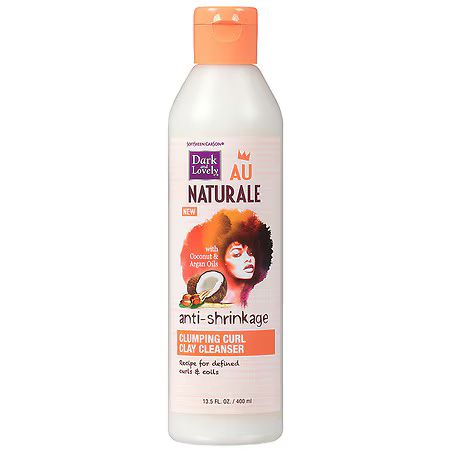 Dark and Lovely Au Naturale Anti-Shrinkage Clumping Curls Clay Cleanser - 13.5 oz. | Walgreens