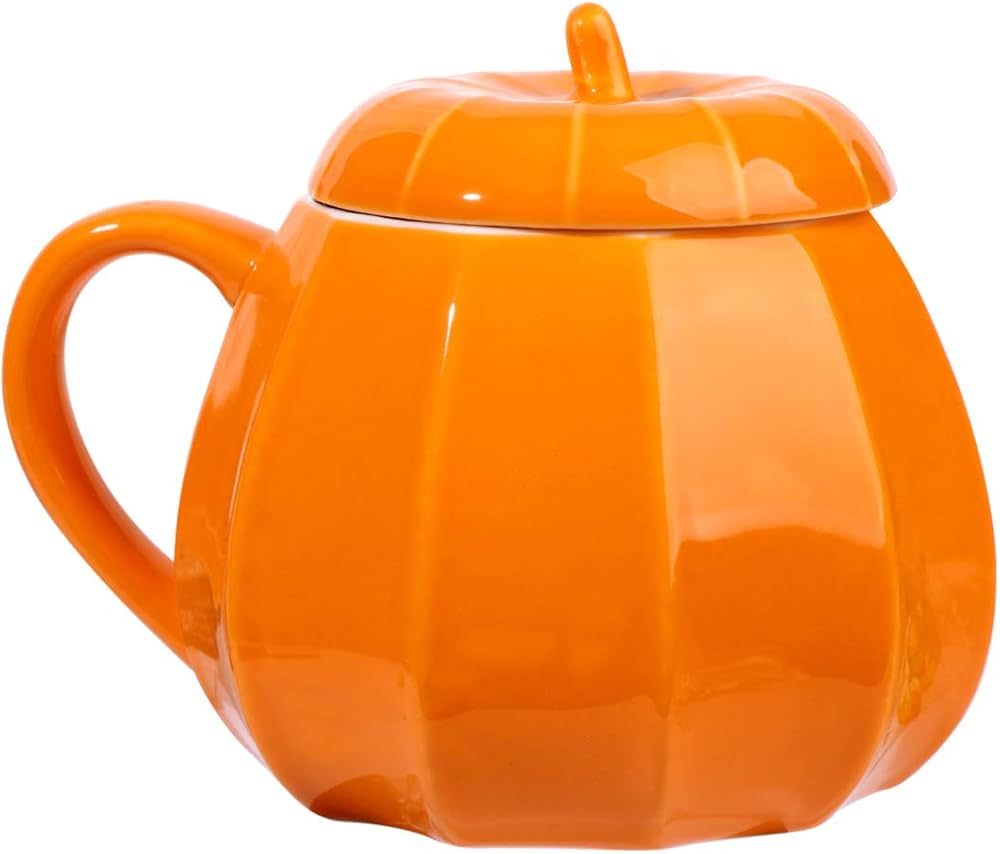 Halloween Coffee Mug Thanksgiving Pumpkin Cup Coffee Mug Tea Cup Ceramic Cup Water Cup for Home O... | Amazon (US)