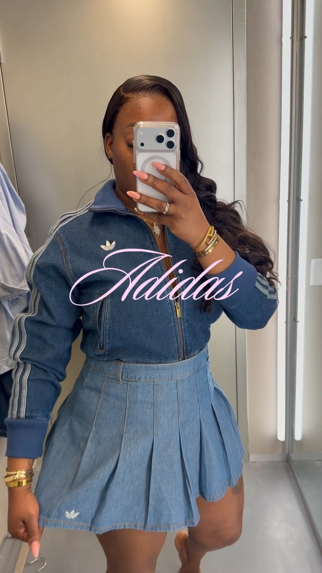 Adidas finds 
Skirt size 10 
Top medium 
Pants 36
Shorts medium 
Knitted brown top medium 

#LTKgrwm #LTKootd #LTKU