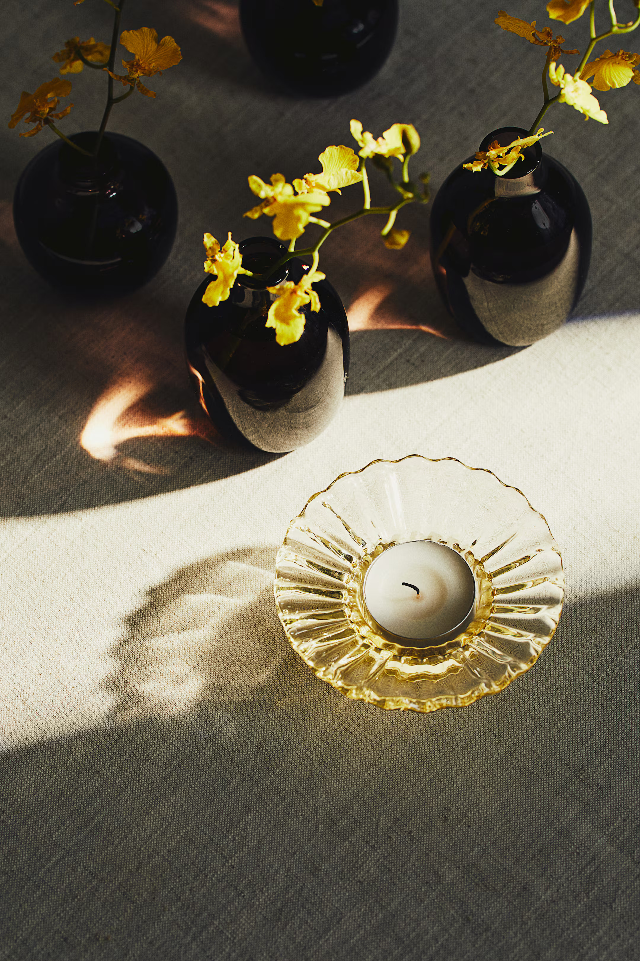 Glass Tea Light Holder | H&M (US + CA)