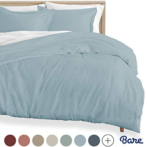 Bare Home Washed Duvet Cover and Sham Set - Twin/Twin XL - Premium 1800 Ultra-Soft Brushed Microf... | Amazon (US)
