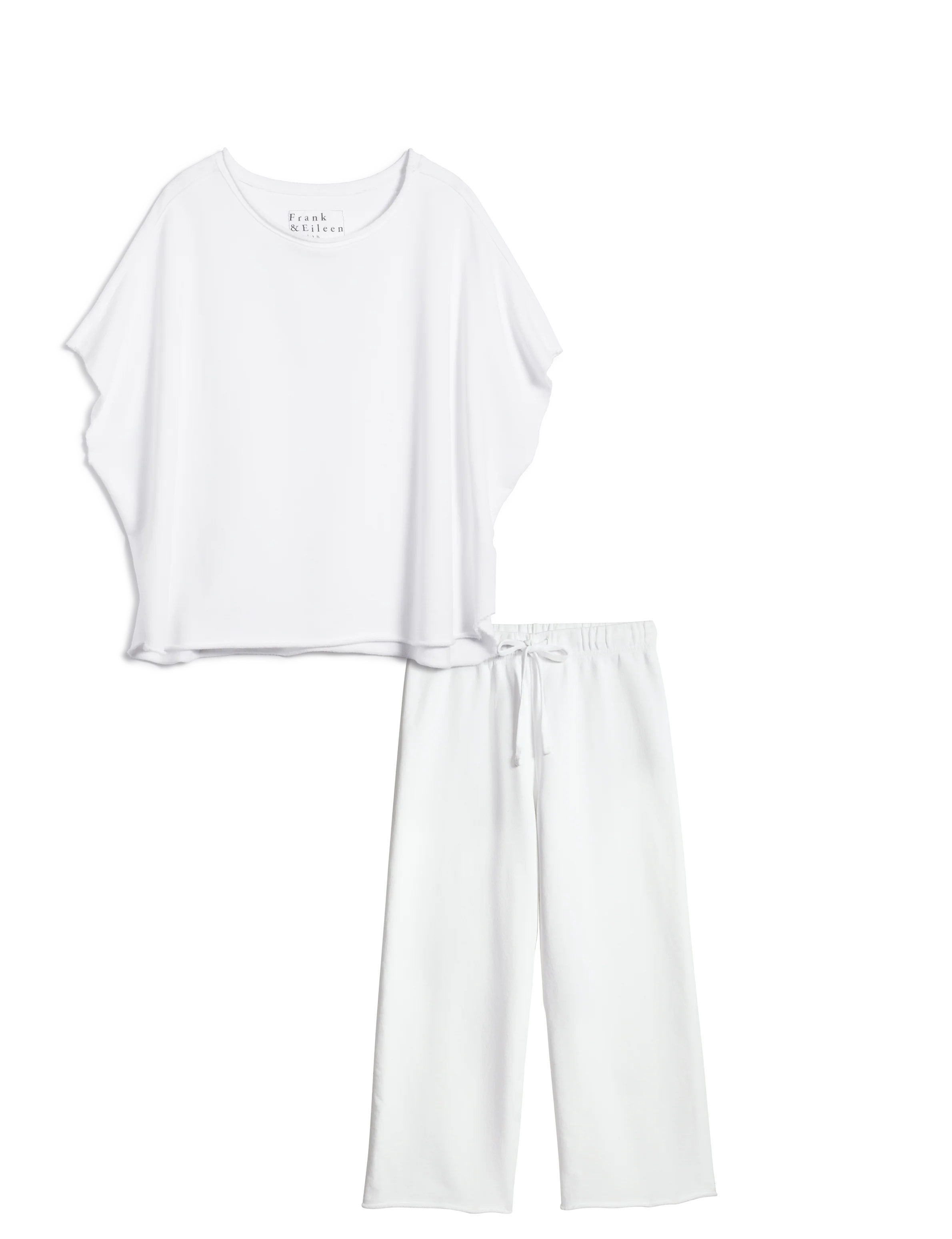 GREECE TRAVEL SET White | Frank & Eileen