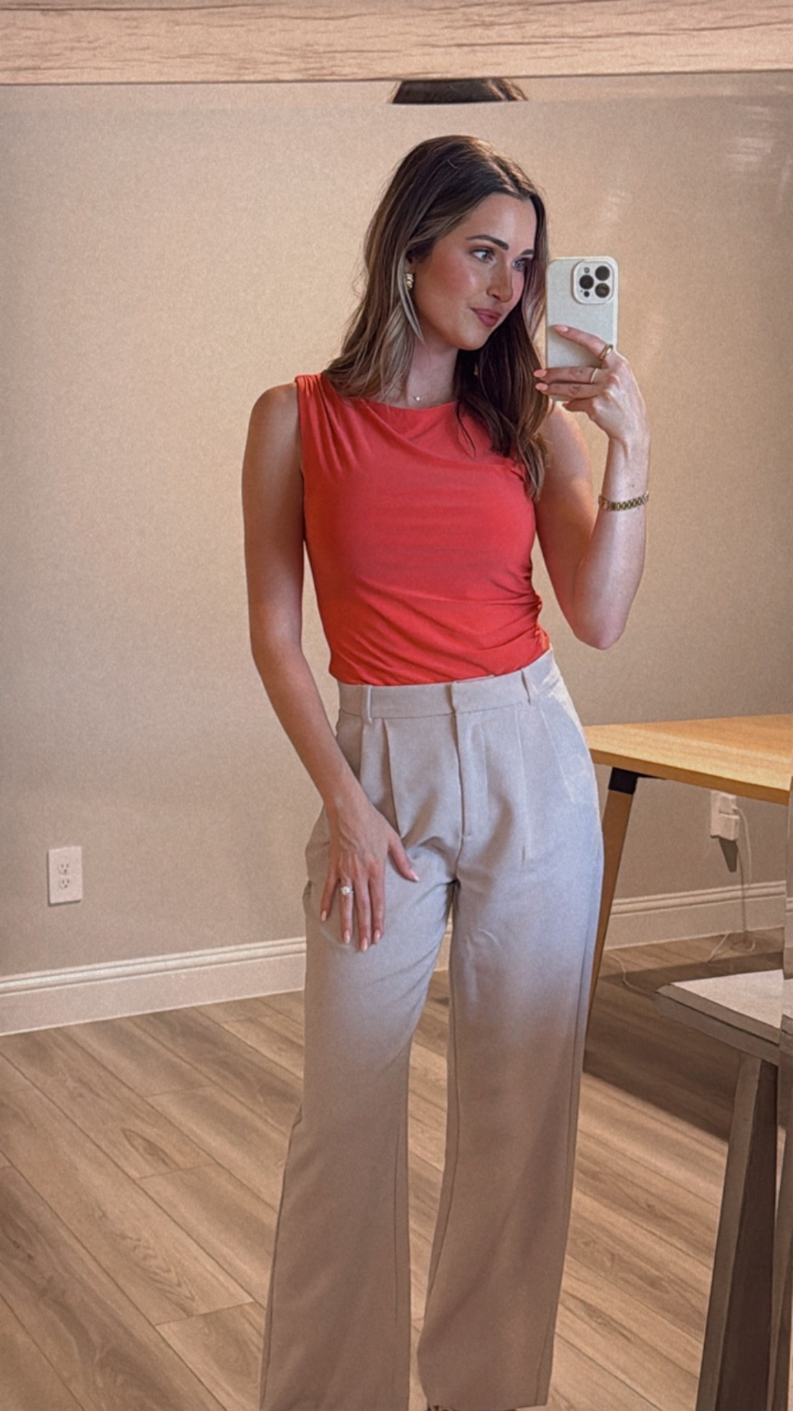 Event day work outfit ❤️ In love with the fit of this Aritzia top! Wearing size small. 

#LTKSaleAlert #LTKFindsUnder100 #LTKWorkwear