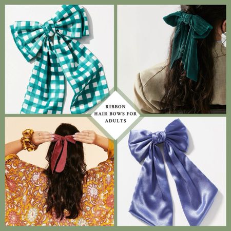 Cute Ribbon Bows to Wear in Your Hair as an Adult 🎀 Bows of all kinds have been making a comeback, whether it’s with fabric prints, actual ribbon bows, or even accents on shoes. Dainty and feminine by nature, ribbon bows have an almost nostalgic feel to them for us millennials. Here are some of the cutest hair clip accessories with ribbon bows you can try:

#LTKbeauty #LTKSeasonal #LTKstyletip