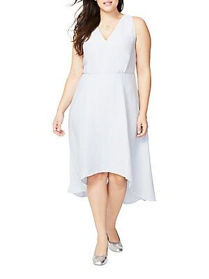 Sleeveless High-Low Dress | Saks Fifth Avenue OFF 5TH
