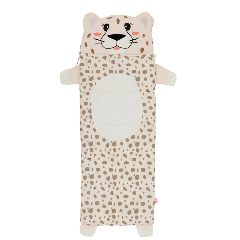 Firefly! Outdoor Gear Cha Cha the Cheetah Kid's Sleeping Bag - Pink (size 65" x 24") | Walmart (US)