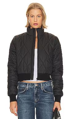 Lovers and Friends Josette Quilted Jacket in Black from Revolve.com | Revolve Clothing (Global)