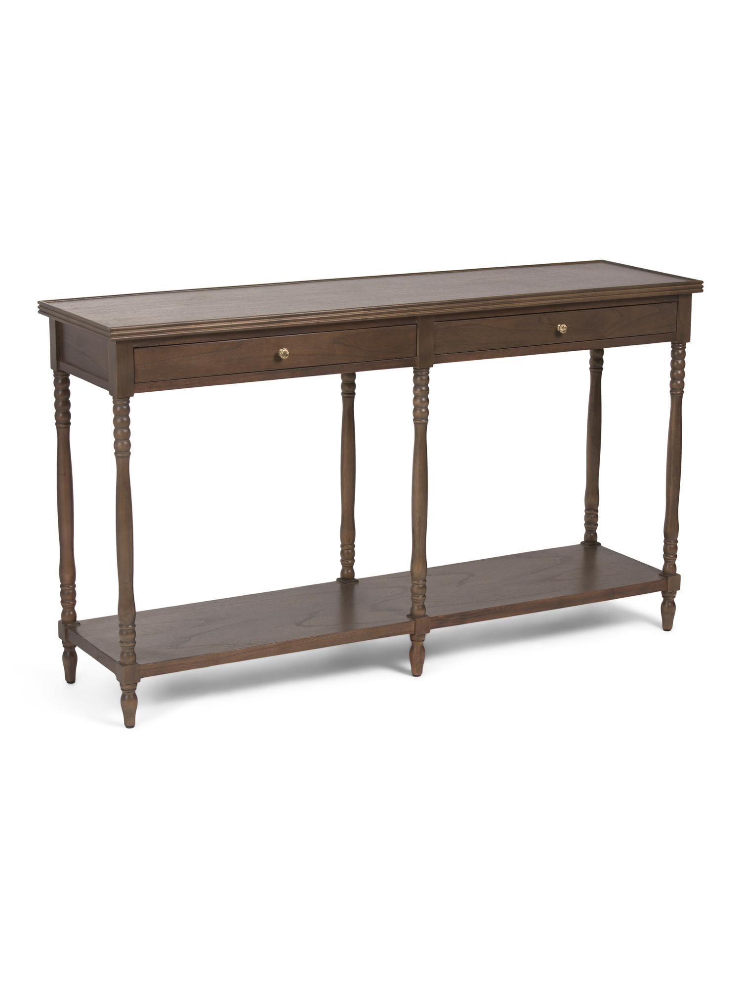 60x34.5 Spindle Leg Console Table | TJ Maxx