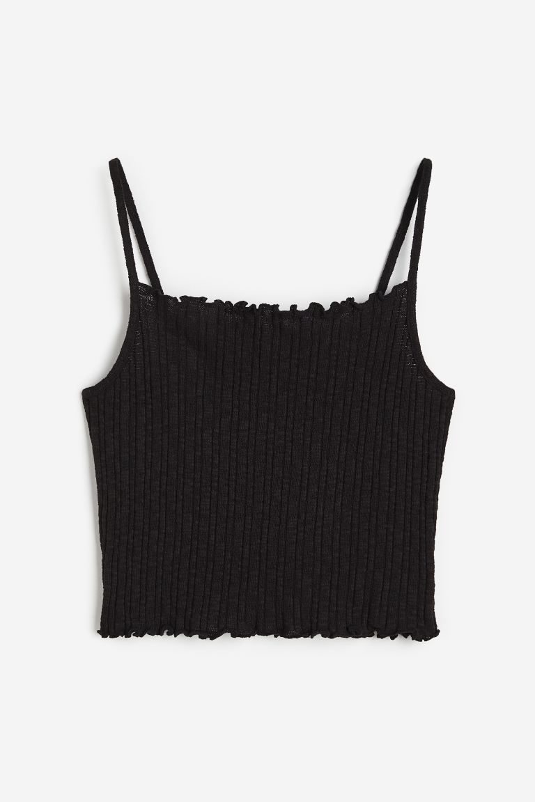 Ribbed Camisole Top | H&M (US + CA)