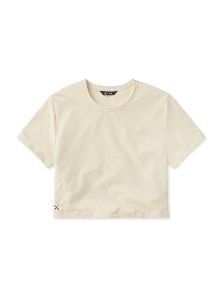 Almost Friday Tee Cropped | Cuts Clothing