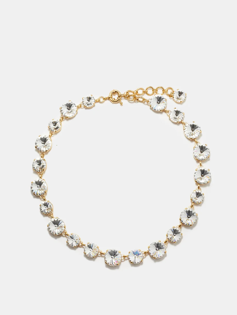 Ice Ice Baby crystal & gold-plated necklace | Matches (US)