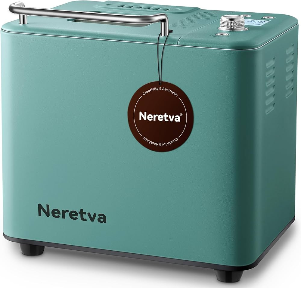 Neretva 20-IN-1 Bread Maker, Dual Heater 2LB Bread Machine Stainless Steel Bread Makers Machine N... | Amazon (CA)