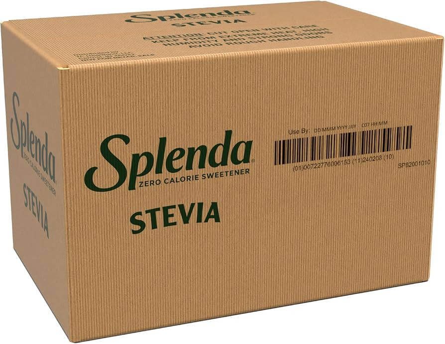 SPLENDA Stevia Zero Calorie Sweetener, Plant Based Sugar Substitute Granulated Powder, Single Ser... | Amazon (US)