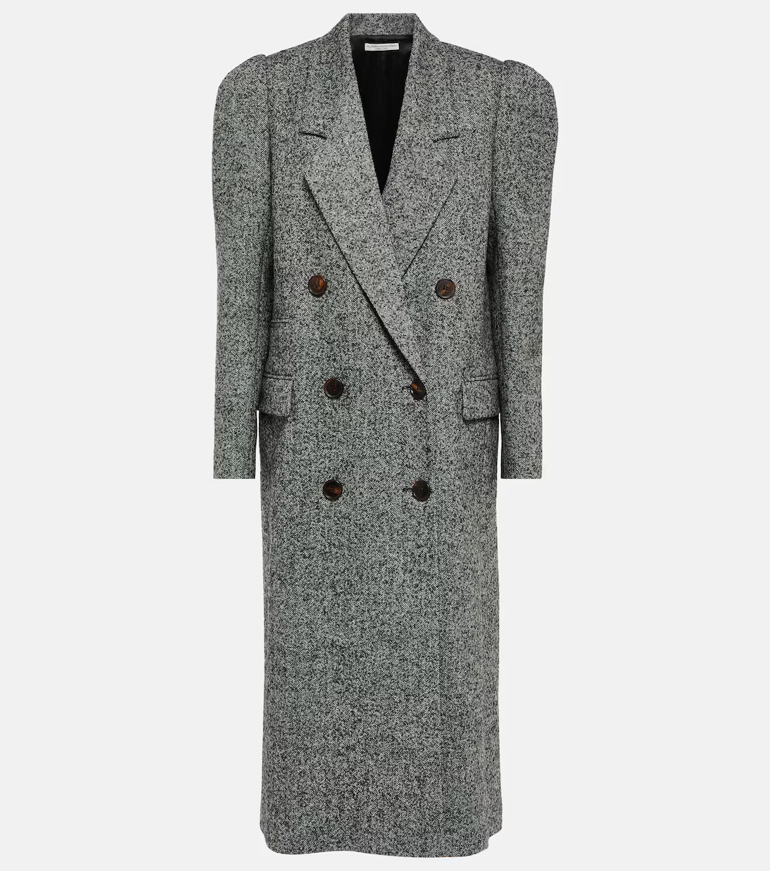 Pinstriped wool-blend coat | Mytheresa (UK)