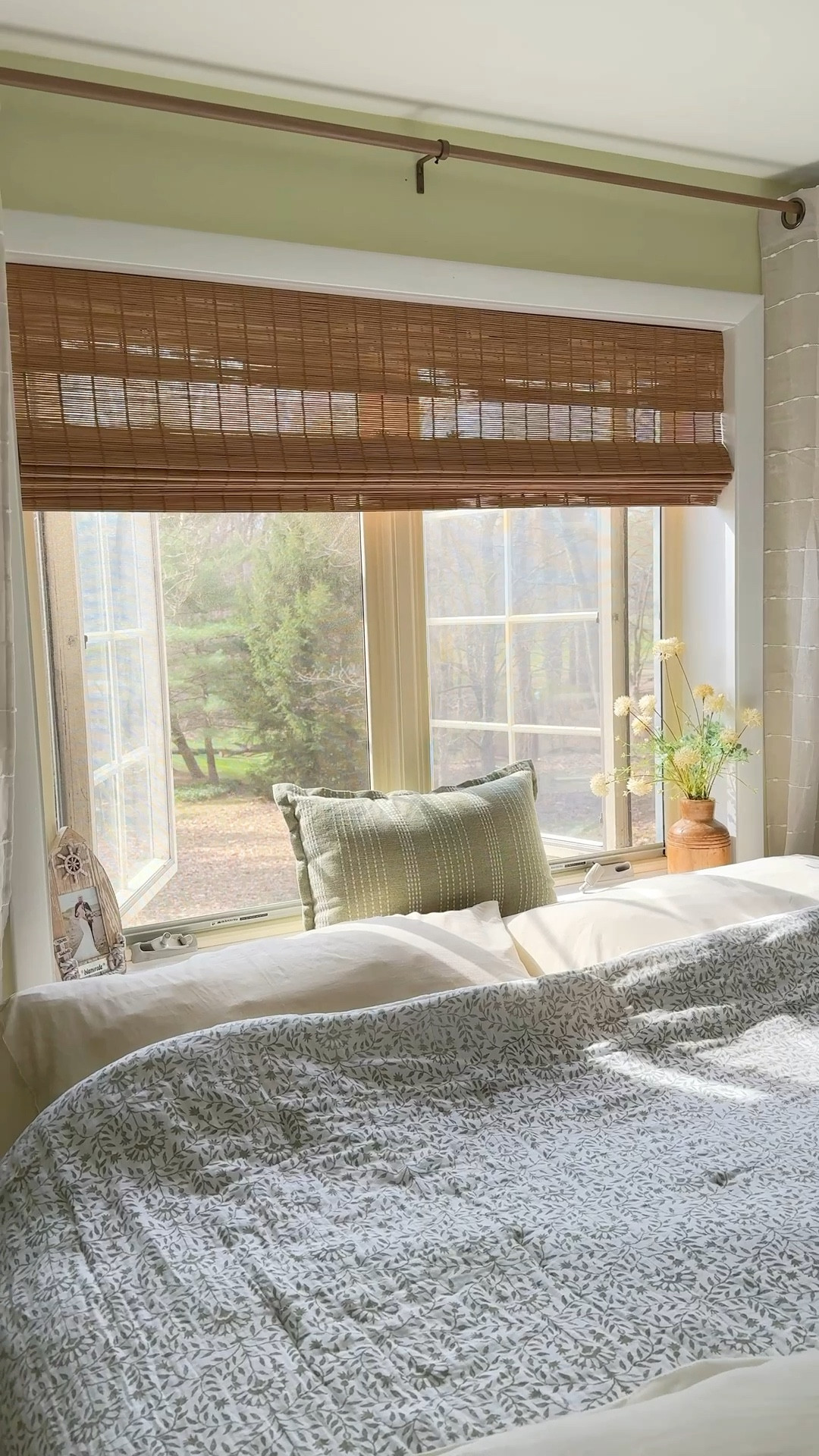 Primary bedroom windows are nice and open today 😍

Bamboo shade, rattan blinds, bamboo blinds, primary bedroom, master bedroom, master bedroom decor, primary bedroom decor, bedding, comforter, window curtains

#LTKSaleAlert #LTKHome #LTKSeasonal
