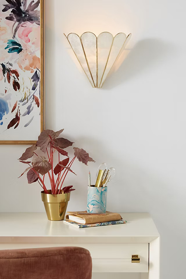 Madelyn Faceted Sconce | Anthropologie (US)