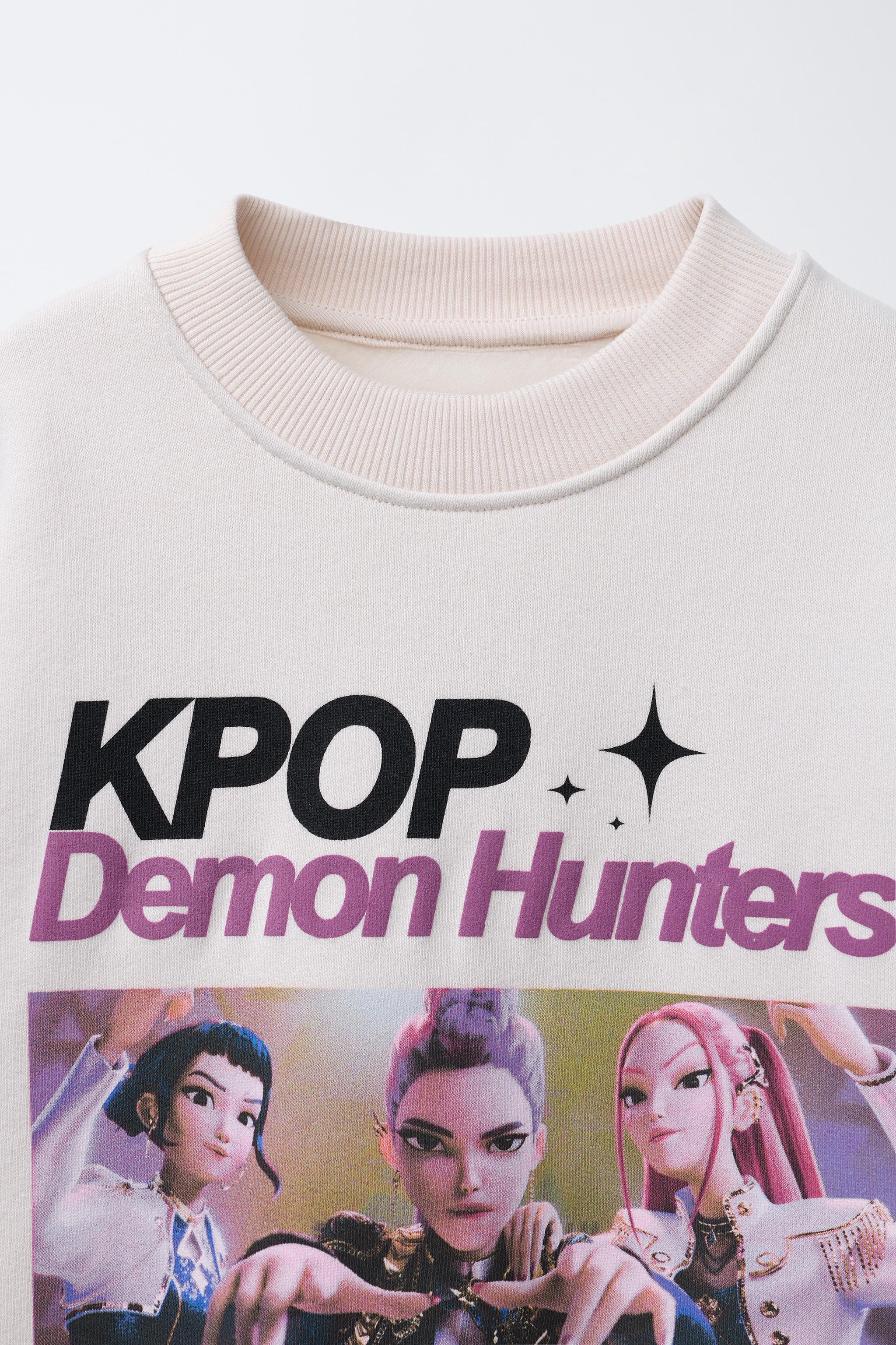 KPOP DEMON HUNTERS™ NETFLIX © PRINT SWEATSHIRT | Zara US