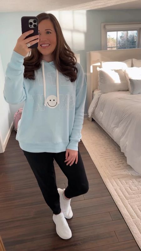 The softest and coziest winter hoodie!!🩵☃️❄️ 

From Belk and under $15!!!

#LTKfitness #LTKSeasonal #LTKstyletip