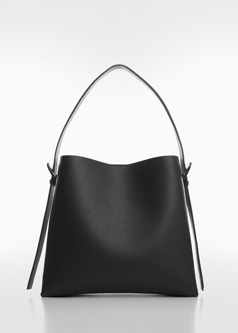 Shopper bag with buckle | MANGO (US)