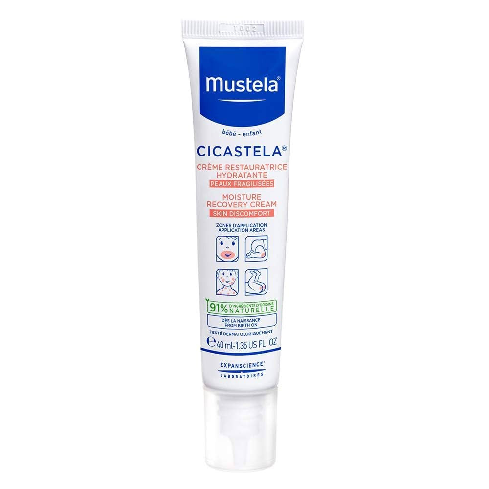 Mustela Cicastela Moisture Recovery Cream - Multipurpose Baby Ointment for Skin Discomfort - with... | Amazon (US)