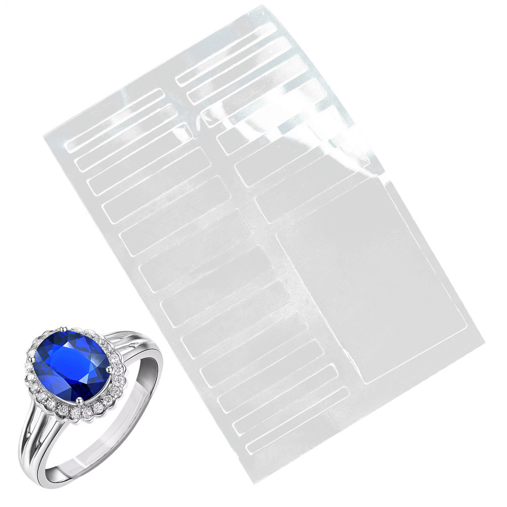 AOKAILA Loose Ring Adjuster 19 Pieces Transparent Snug Ring Tightener Comfortable Clear Inserts f... | Walmart (US)
