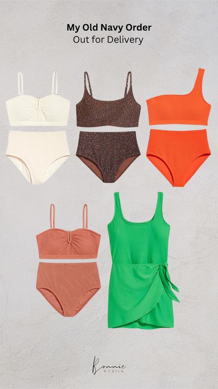 Size inclusive swimwear from Old Navy ☀️ Midsize Fashion | Affordable Swimwear | Bikini Separates | One Piece Swimsuit | Out for Delivery

#LTKmidsize #LTKswim #LTKplussize