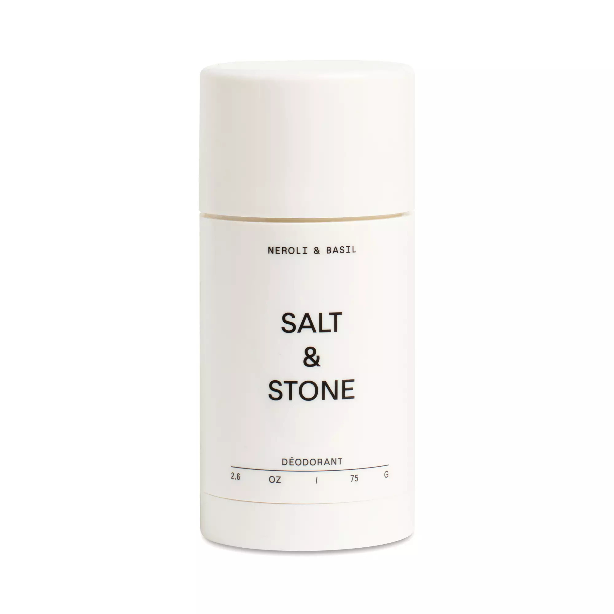 Salt & Stone Natural Deodorant, Neroli & Basil 2.6 oz stick | Thrive Market