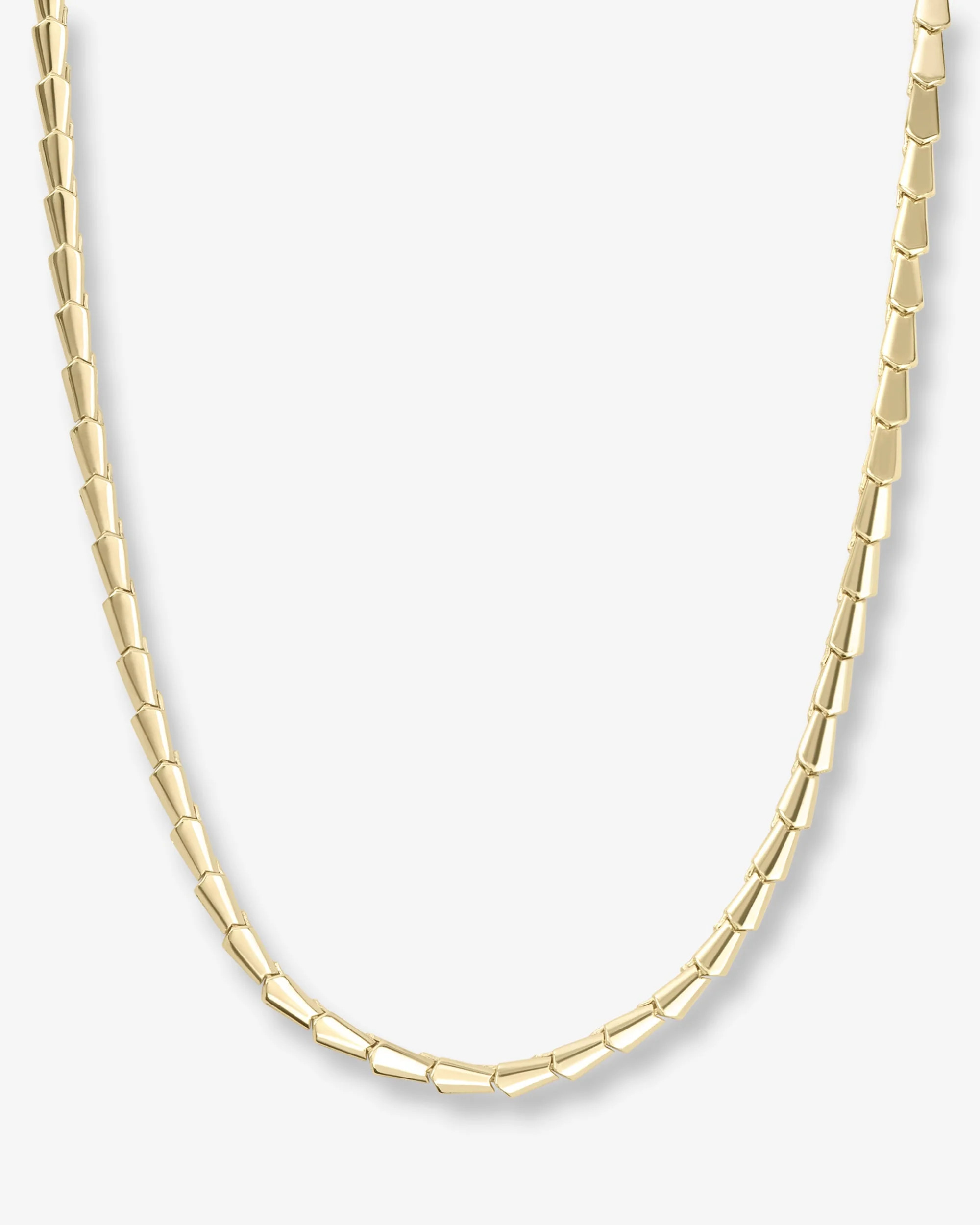 Serpent Collar Necklace 18" - Gold | Melinda Maria Jewelry