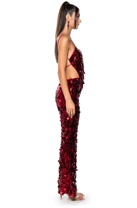 ROCK YOUR WORLD SEQUIN JUMPSUIT | AKIRA