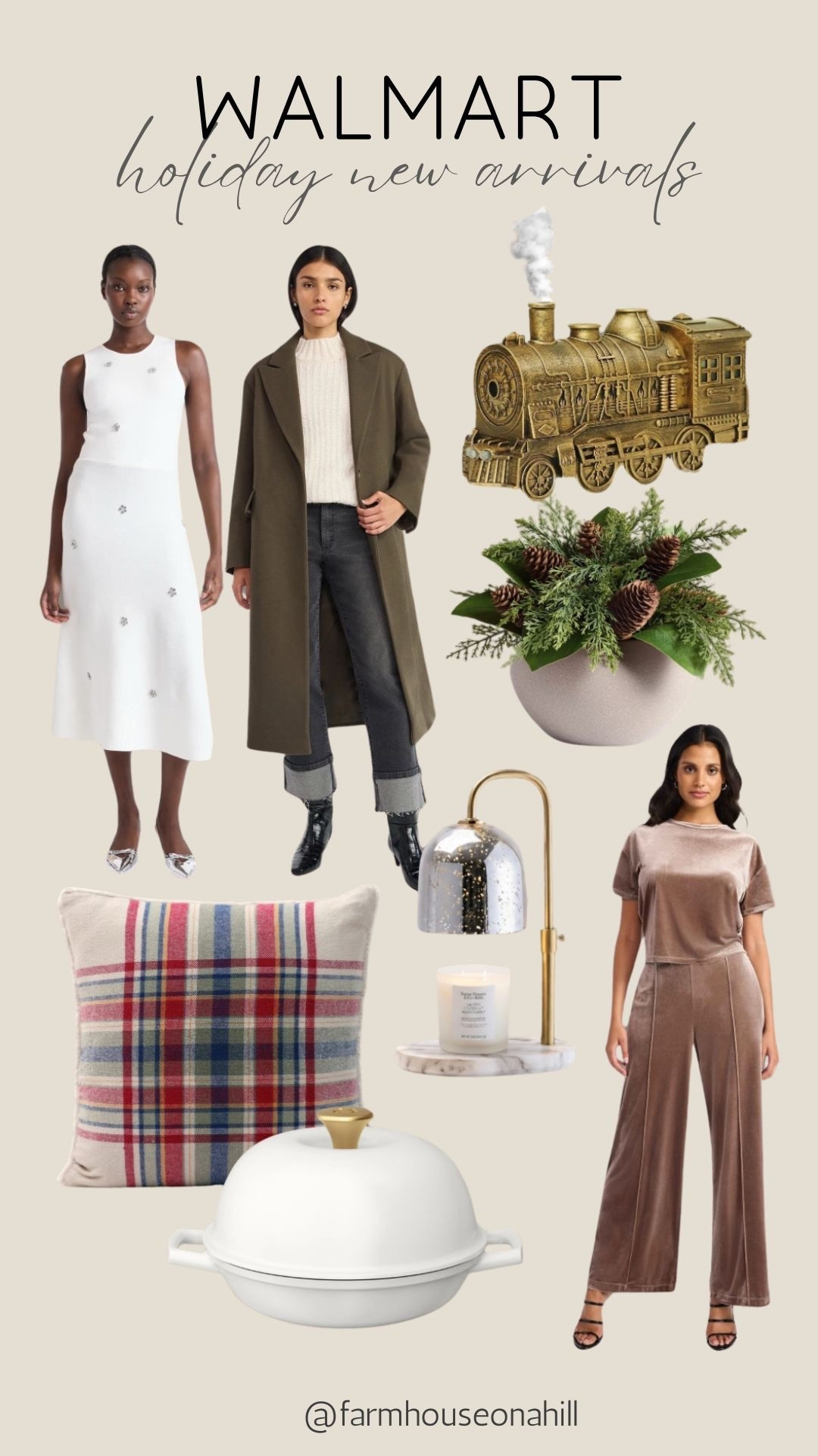 Walmart new holiday arrivals 

Christmas decor 
Holiday fashion 
Home decor 

#LTKHoliday #LTKHome #LTKSeasonal