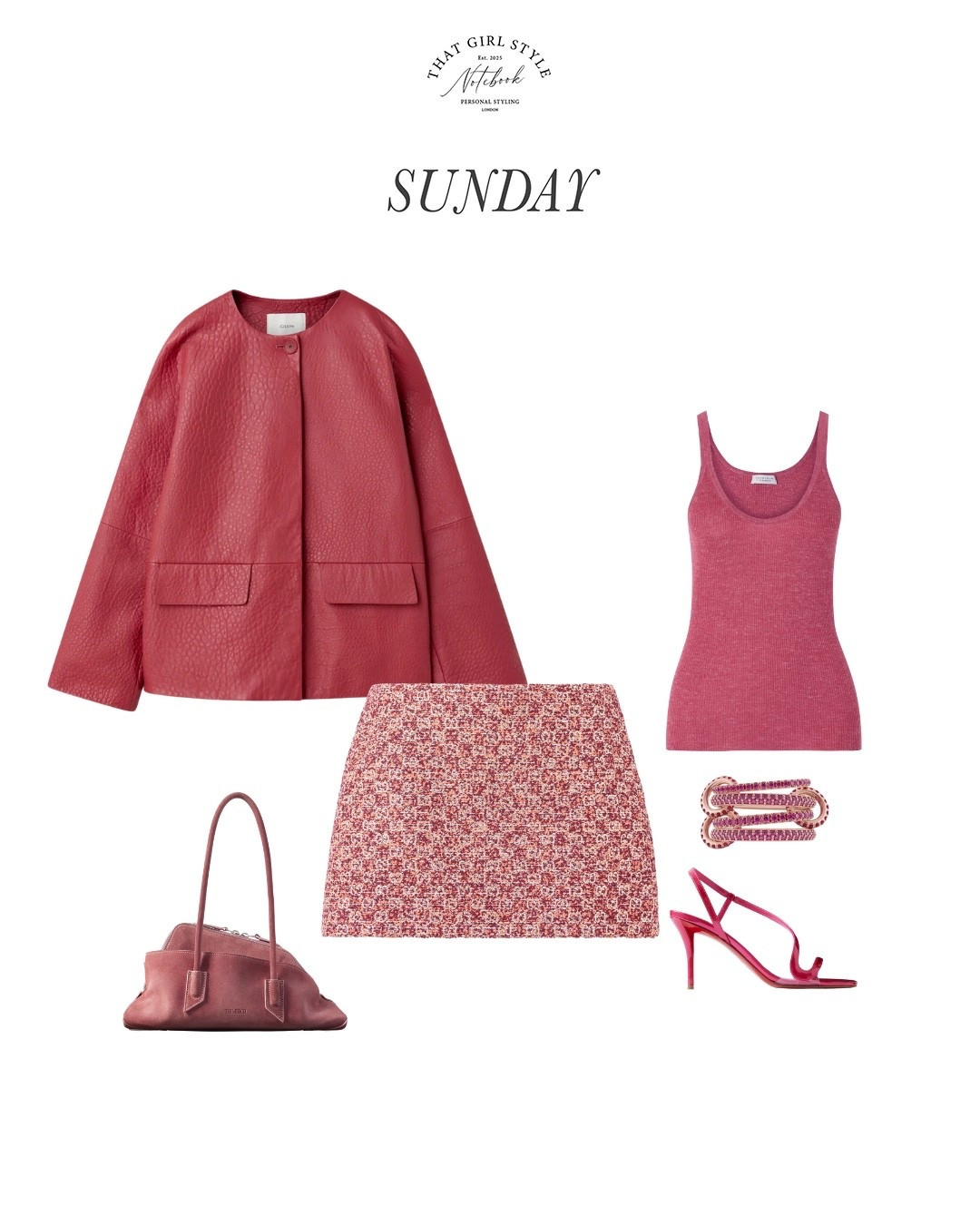 Look 112 | Jacket Joseph, Skirt Gucci, Top Gabriela Hearst, Bag The Attico, Heels Christian Louboutin, Ring Spinelli Kilcollin

#LTKstyletip #LTKwinter #LTKluxury