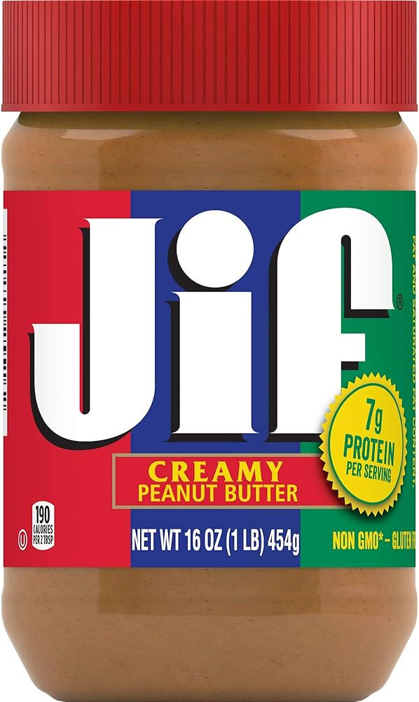 Jif Creamy Peanut Butter, 16 Ounces (Pack of 3) | Amazon (US)