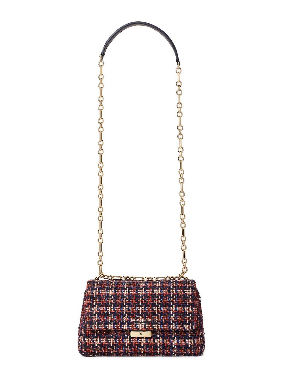 Medium Carlyle Tweed Shoulder Bag | Saks Fifth Avenue