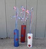 FIRECRACKERS, SET OF 3, WOOD OUTDOOR YARD ART SIGN, 4TH OF JULY, PATRIOTIC DECORATIONS | Amazon (US)