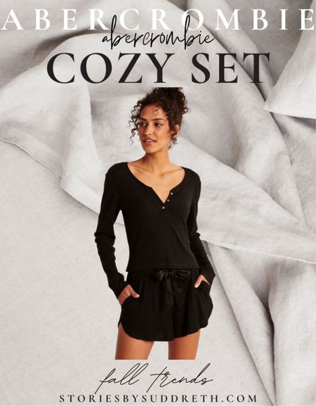 Soft and cozy ribbed matching sets from abercrombie! 

fall outfits, fall fashion, loungewear, ribbed top, ribbed shorts

#sweaterset #falloutfits #fallfashion #abercrombie #loungewear #matchingset

#LTKstyletip #LTKSale #LTKSeasonal