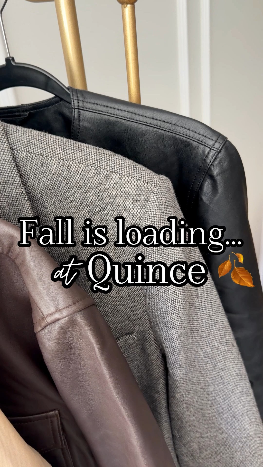 The easiest fall outfit formula: light layers and one REALLY good @Quince jacket.

Sizing notes:
Trench-medium
Black bomber-medium
Leather jacket-medium
Wool blazer-small

#quincepartner @Shop.LTK, #liketkit